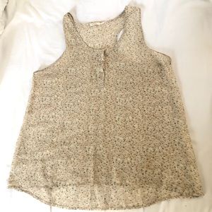 FLORAL FLOWY TANK TOP